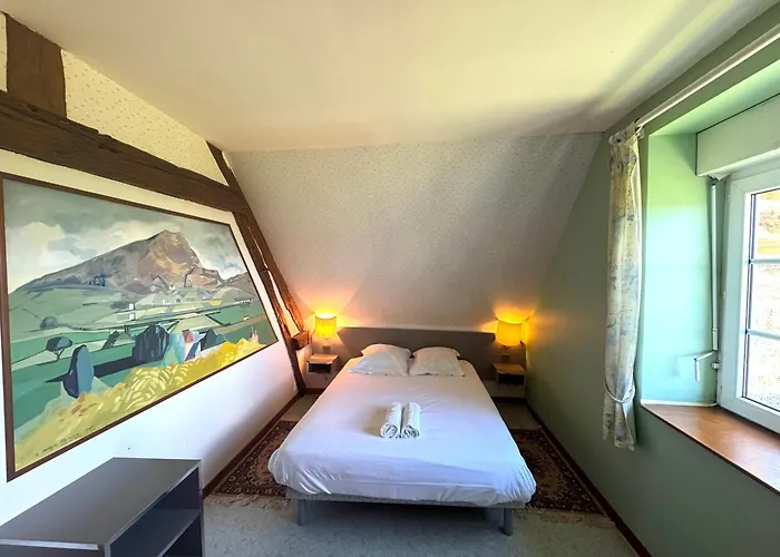 Дом отдыха La Maison Des Pommiers -calme -jardin -jeux Orgeres (Orne)