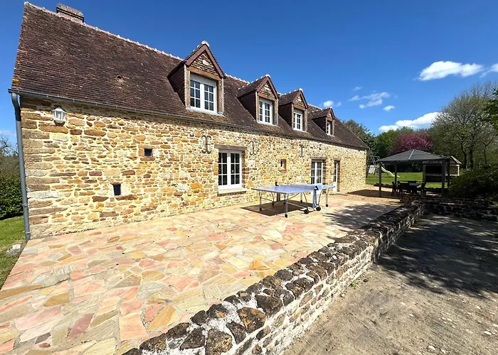 Дом отдыха La Maison Des Pommiers -calme -jardin -jeux